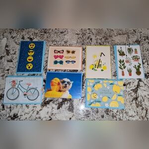NWT Bundle Of 7 Summer Inspired Blank Greeting Cards